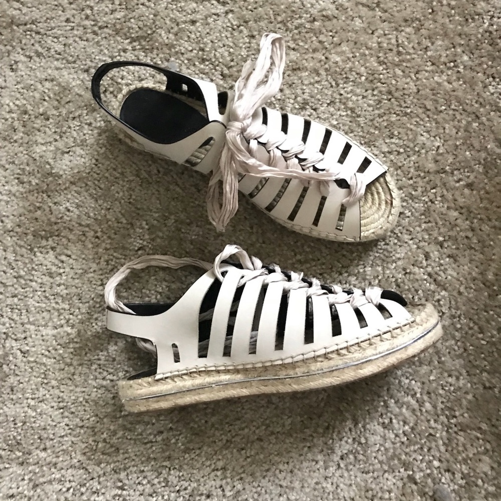 Rebecca minkoff espadrille platform sandals